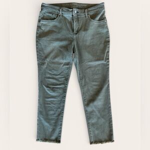 Chico's Ankle-Length Gray Jeans